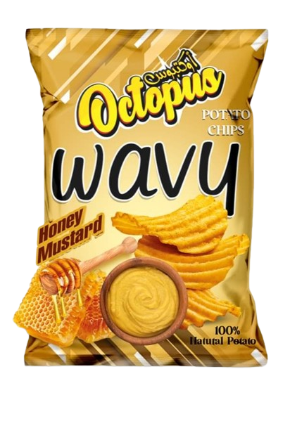 wavy honey & mustard